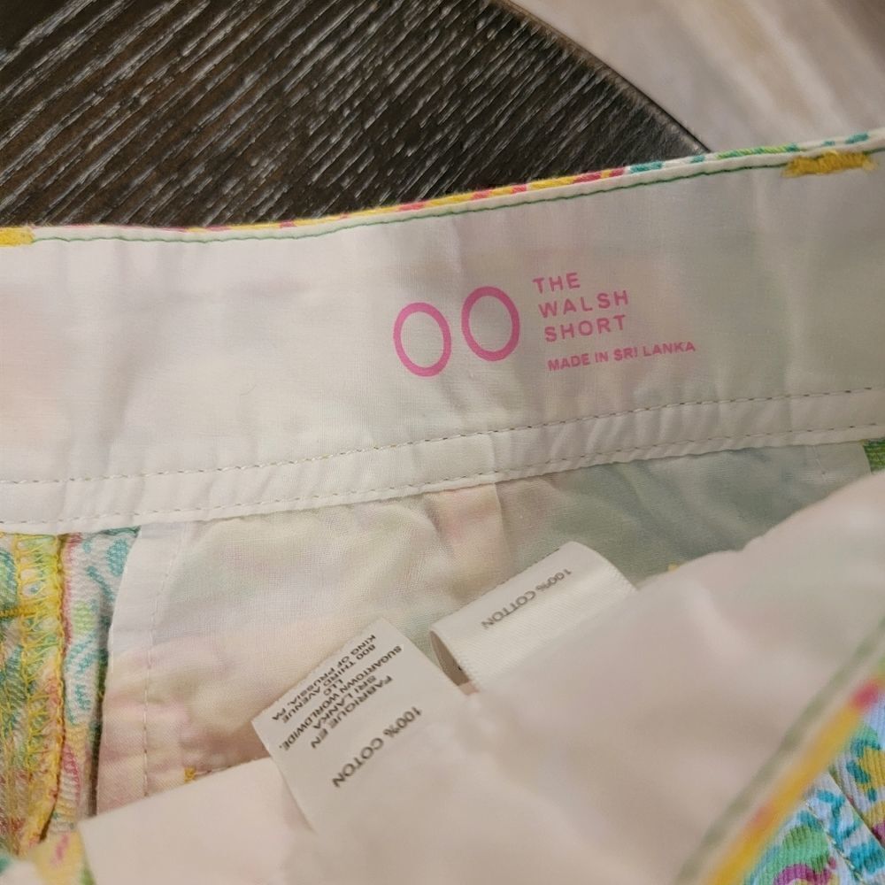 Lilly Pulitzer Walsh Short Pop Goes Thelemur Size 00 View 5